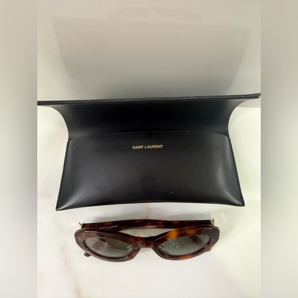 Saint Laurent SL M136 Havana/Green (002) - Picture 5 of 12